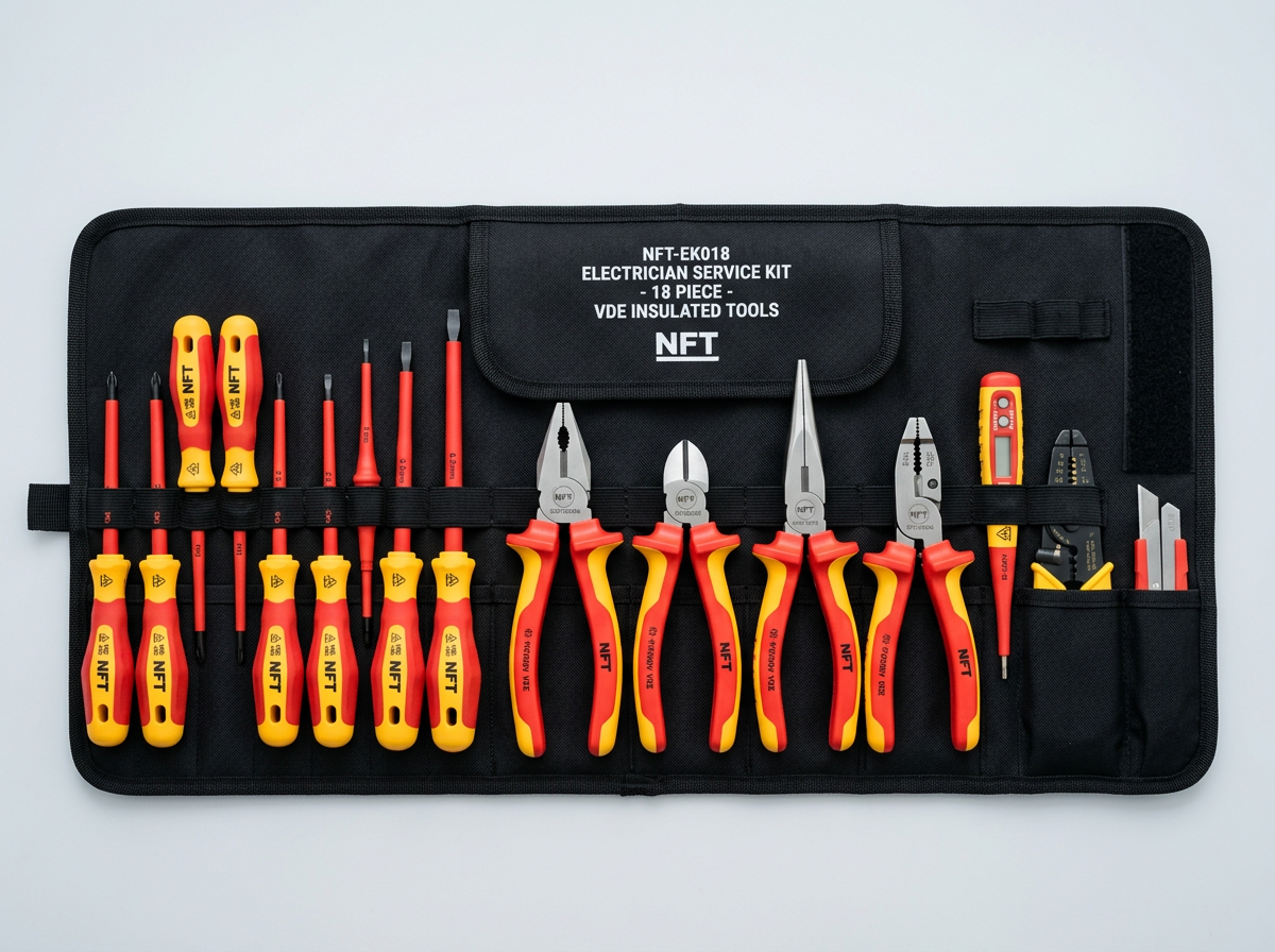 18-Piece Electrician Service Kit