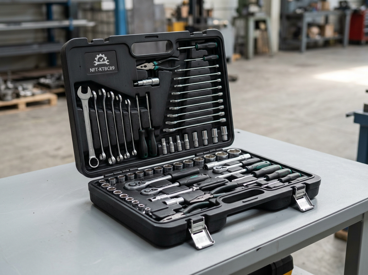 89-Piece Blow-Molded Service Case